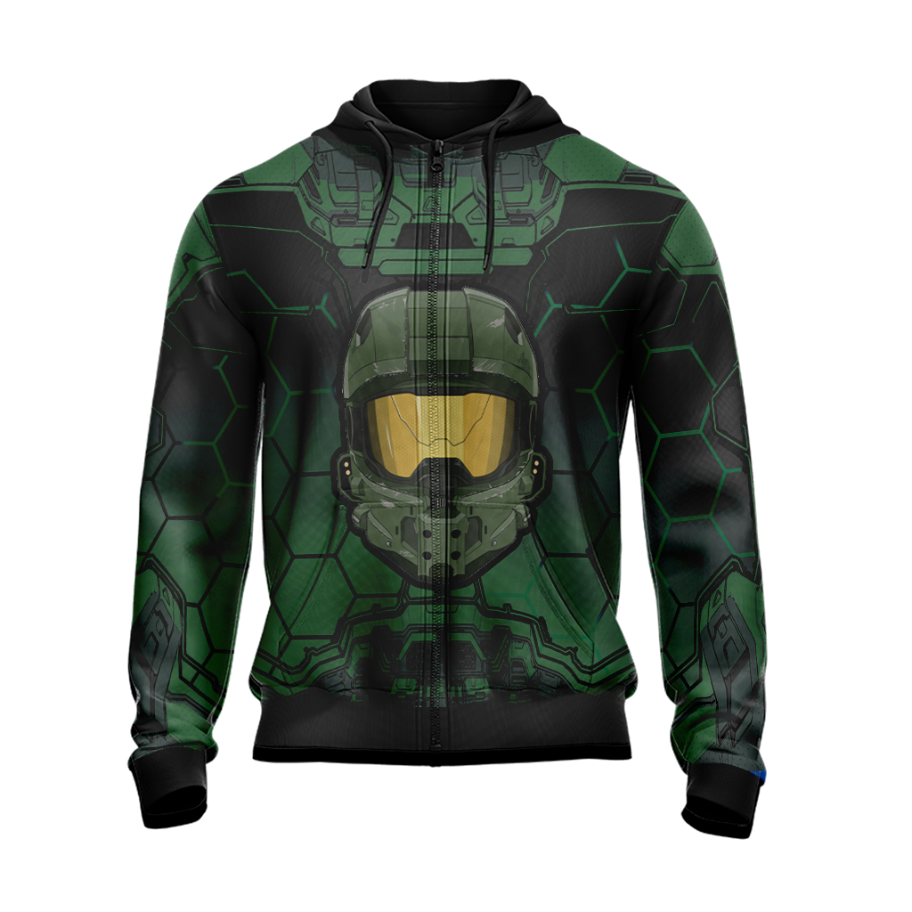 Halo 5 Master Chief HUD Helmet Unisex 3D T-shirt