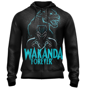 Black Panther - Wankada Forever Unisex 3D T-shirt   