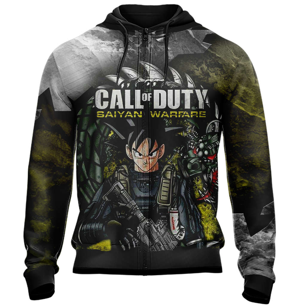 Call of Duty Game Goku Unisex 3D T-shirt