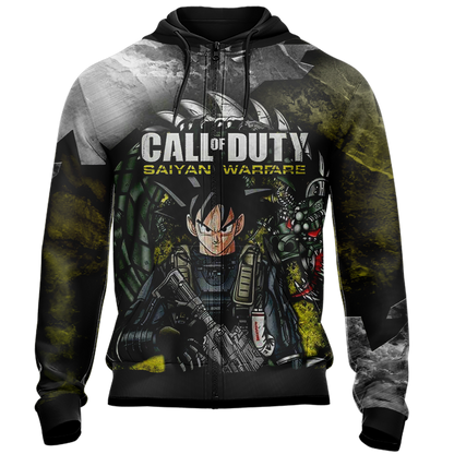 Call of Duty Game Goku Unisex 3D T-shirt