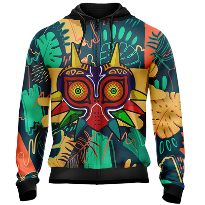 The Legend of Zelda - Majora's Mask Wood Unisex 3D T-shirt