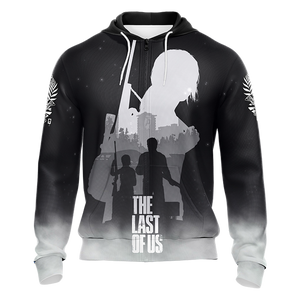 The Last Of Us Unisex 3D T-shirt Zip Hoodie   