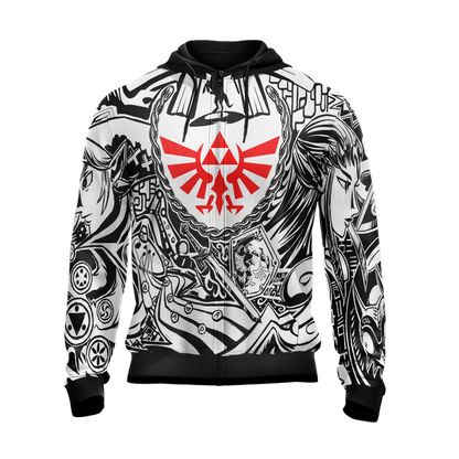 Legend Of Zelda Hylian Shield Unisex 3D T-shirt