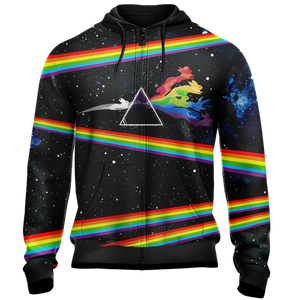 Pink Floyd - The dark side of the moon album cover Unisex 3D T-shirt   