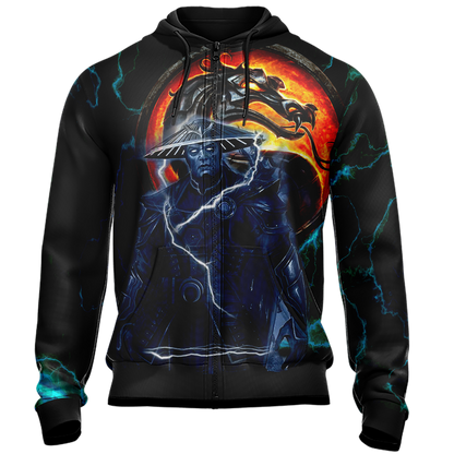 Mortal kombat Raiden Dark Unisex 3D T-shirt