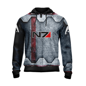 Mass Effect - N7 New Look Unisex 3D T-shirt   