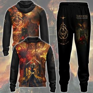 Elden Ring Shadow of the Erdtree Video Game All Over Printed T-shirt Tank Top Zip Hoodie Pullover Hoodie Hawaiian Shirt Beach Shorts Joggers   