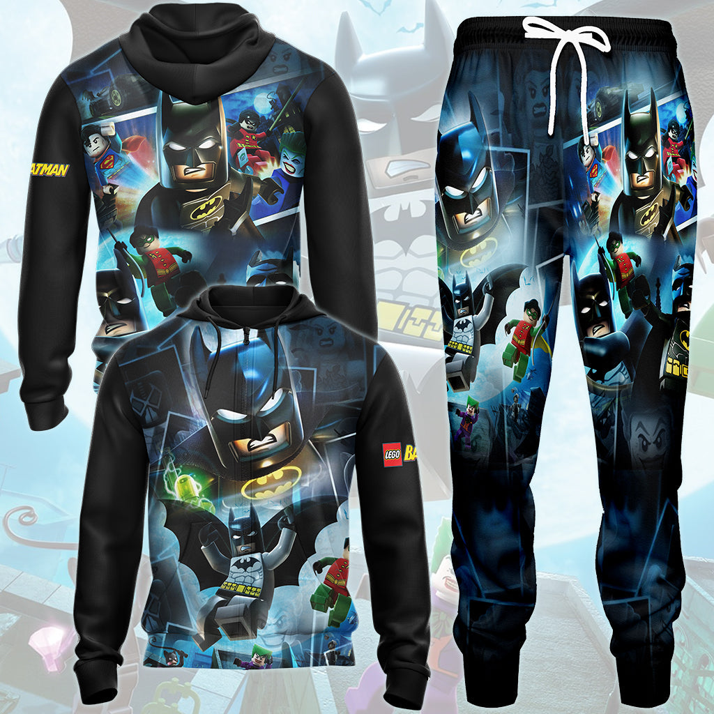 LEGO Batman: The Videogame Video Game All Over Printed T-shirt Tank Top Zip Hoodie Pullover Hoodie Hawaiian Shirt Beach Shorts Joggers