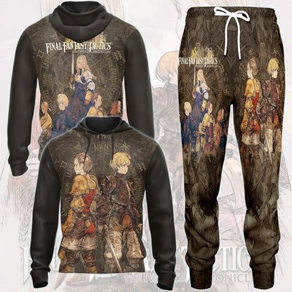 Final Fantasy Tactics: The Ivalice Chronicles Video Game All Over Printed T-shirt Tank Top Zip Hoodie Pullover Hoodie Hawaiian Shirt Beach Shorts Joggers