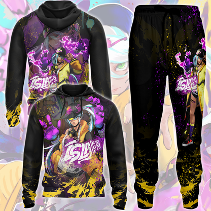 The King of Fighters XV Isla of Rubicon Video Game All Over Printed T-shirt Tank Top Zip Hoodie Pullover Hoodie Hawaiian Shirt Beach Shorts Joggers