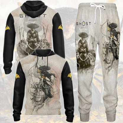 Ghost of Yotei Video Game All Over Printed T-shirt Tank Top Zip Hoodie Pullover Hoodie Hawaiian Shirt Beach Shorts Joggers