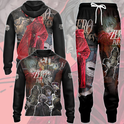Zero Parades: For Dead Spies Video Game All Over Printed T-shirt Tank Top Zip Hoodie Pullover Hoodie Hawaiian Shirt Beach Shorts Joggers