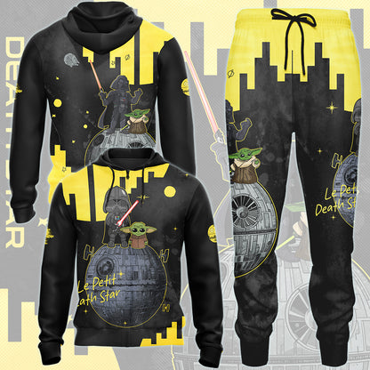 Star Wars Le Petit Death Star Video Game All Over Printed T-shirt Tank Top Zip Hoodie Pullover Hoodie Hawaiian Shirt Beach Shorts Joggers