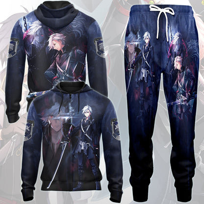 The Legend of Heroes: Trails of Cold Steel IV Rean Schwarzer Video Game All Over Printed T-shirt Tank Top Zip Hoodie Pullover Hoodie Hawaiian Shirt Beach Shorts Joggers