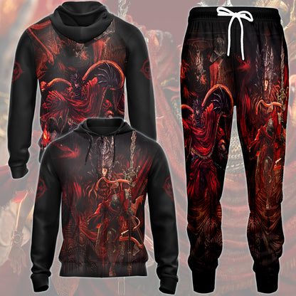 Elden Ring Messmer the Impaler Video Game All Over Printed T-shirt Tank Top Zip Hoodie Pullover Hoodie Hawaiian Shirt Beach Shorts Joggers