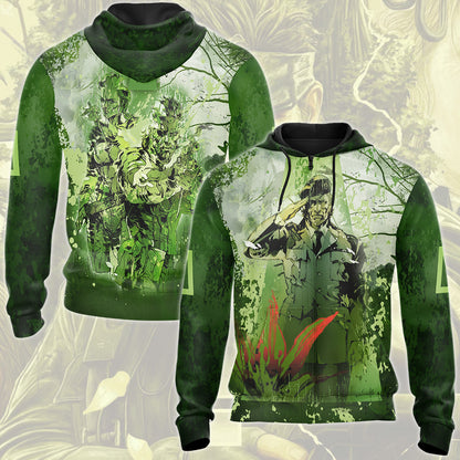 Metal Gear Solid: Snake Eater Video Game All Over Printed T-shirt Tank Top Zip Hoodie Pullover Hoodie Hawaiian Shirt Beach Shorts Joggers Zip Hoodie