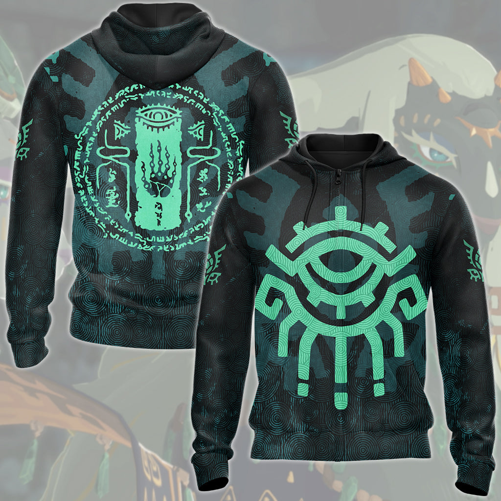 The Legend of Zelda The Zonai Video Game All Over Printed T-shirt Tank Top Zip Hoodie Pullover Hoodie Hawaiian Shirt Beach Shorts Joggers