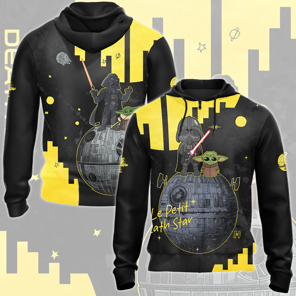 Star Wars Le Petit Death Star Video Game All Over Printed T-shirt Tank Top Zip Hoodie Pullover Hoodie Hawaiian Shirt Beach Shorts Joggers Zip Hoodie