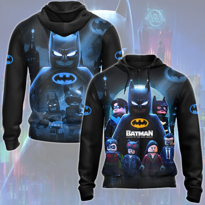 Batman: Legacy of the Dark Knight Video Game All Over Printed T-shirt Tank Top Zip Hoodie Pullover Hoodie Hawaiian Shirt Beach Shorts Joggers