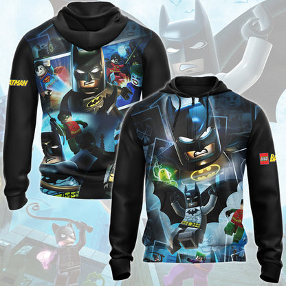 LEGO Batman: The Videogame Video Game All Over Printed T-shirt Tank Top Zip Hoodie Pullover Hoodie Hawaiian Shirt Beach Shorts Joggers Zip Hoodie