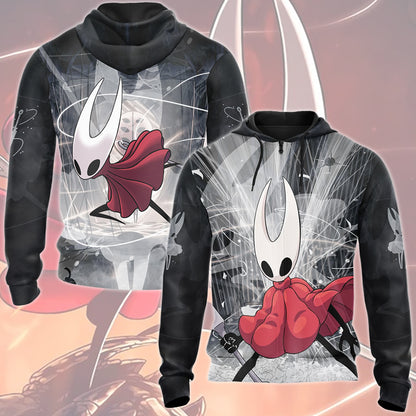 Hollow Knight: Silksong Video Game All Over Printed T-shirt Tank Top Zip Hoodie Pullover Hoodie Hawaiian Shirt Beach Shorts Joggers Zip Hoodie