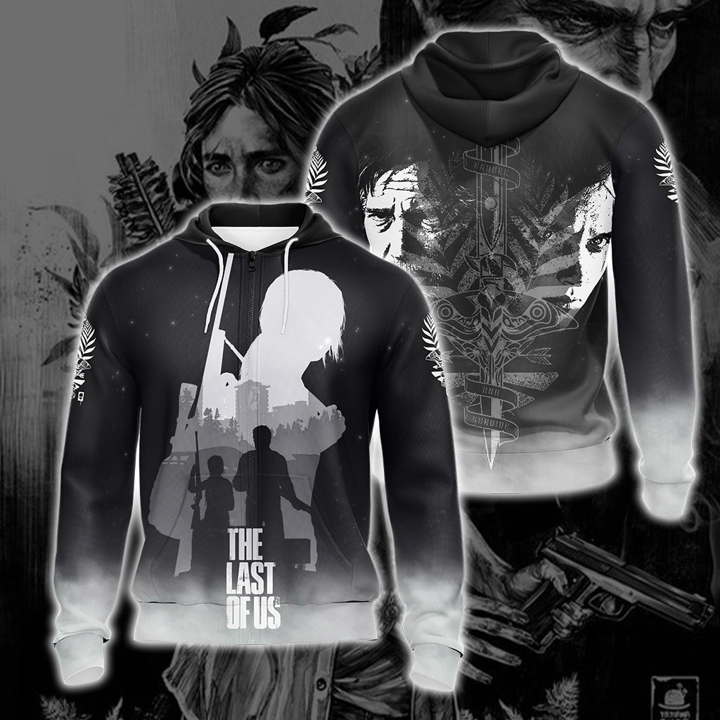 The Last Of Us Unisex 3D T-shirt Zip Hoodie Zip Hoodie