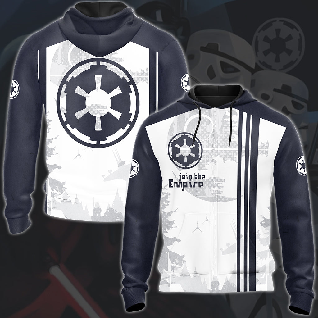Star Wars Galactic Empire 'Join The Empire' Video Game All Over Printed T-shirt Tank Top Zip Hoodie Pullover Hoodie Hawaiian Shirt Beach Shorts Joggers