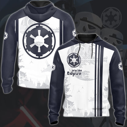 Star Wars Galactic Empire 'Join The Empire' Video Game All Over Printed T-shirt Tank Top Zip Hoodie Pullover Hoodie Hawaiian Shirt Beach Shorts Joggers