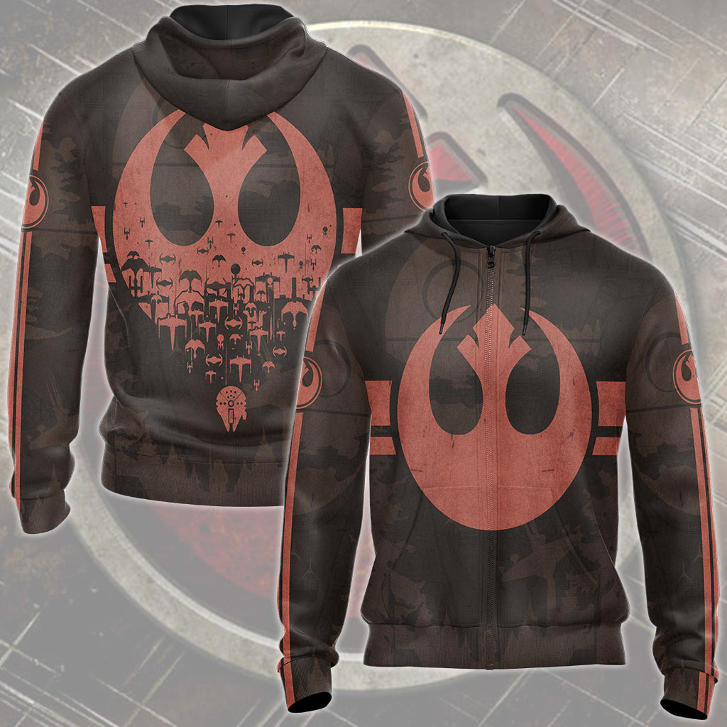 Star Wars Rebel Alliance Video Game All Over Printed T-shirt Tank Top Zip Hoodie Pullover Hoodie Hawaiian Shirt Beach Shorts Joggers