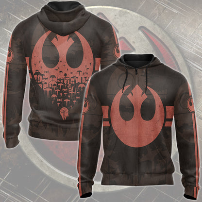 Star Wars Rebel Alliance Video Game All Over Printed T-shirt Tank Top Zip Hoodie Pullover Hoodie Hawaiian Shirt Beach Shorts Joggers