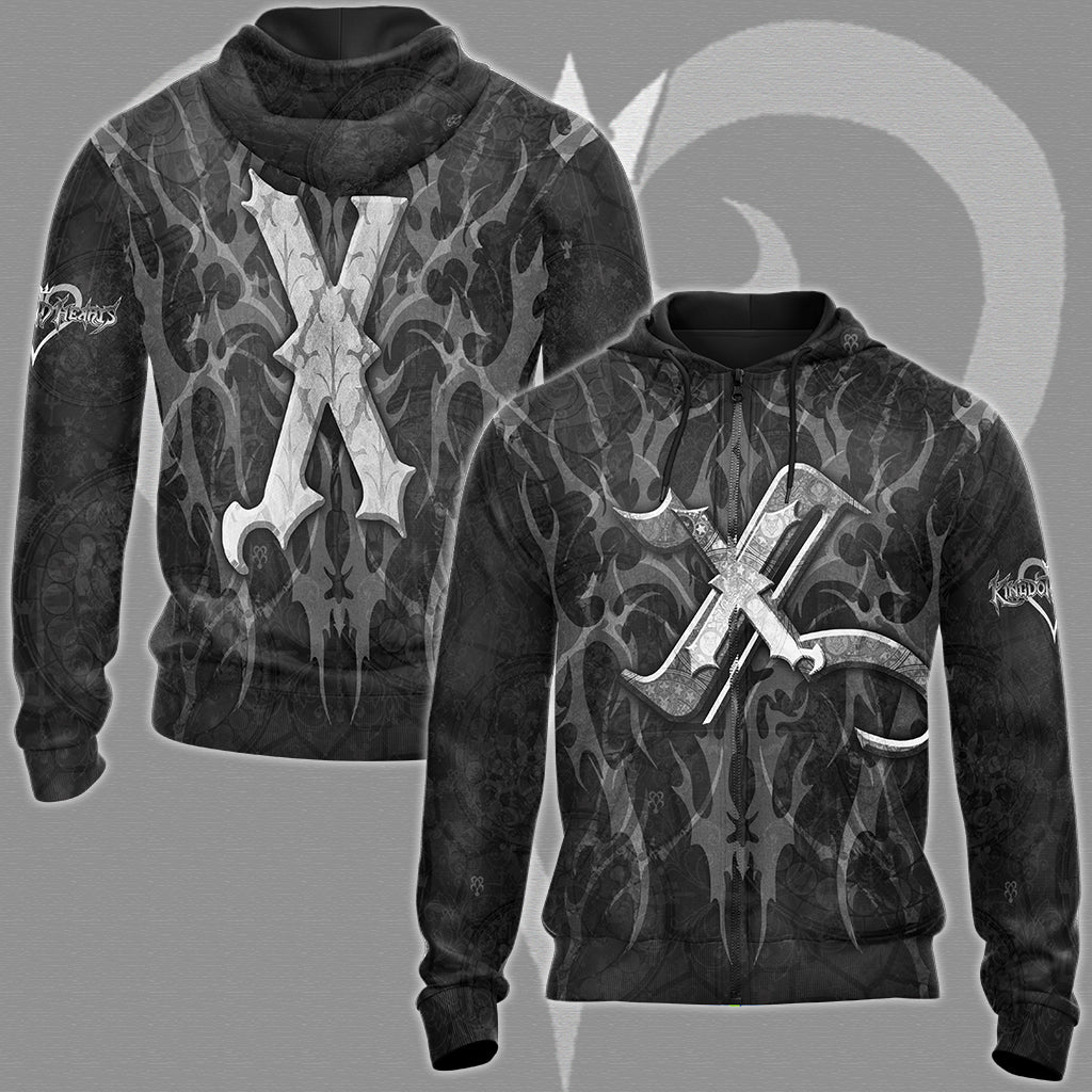 Kingdom Hearts Symbols Recusant’s Sigil Video Game All Over Printed T-shirt Tank Top Zip Hoodie Pullover Hoodie Hawaiian Shirt Beach Shorts Joggers Zip Hoodie