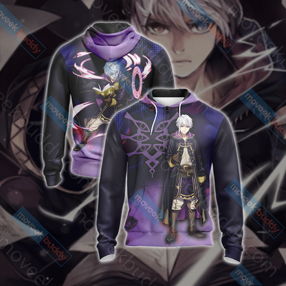Fire Emblem - Robin New Unisex 3D T-shirt Zip Hoodie