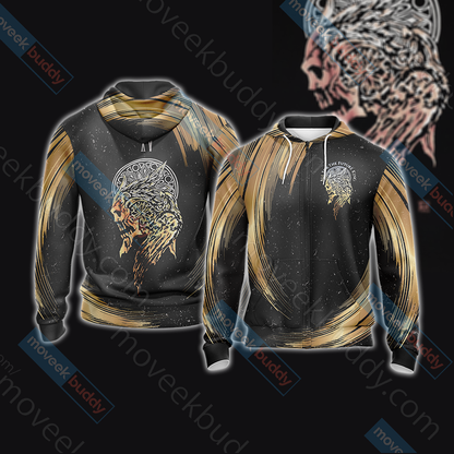 Final Fantasy XV - Crest of Lucis Unisex 3D T-shirt Zip Hoodie