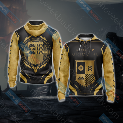 Destiny - Grimoire Anthology Unisex 3D T-shirt Zip Hoodie