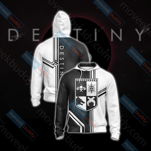 Destiny New Look Unisex Zip Up Hoodie Jacket XS  