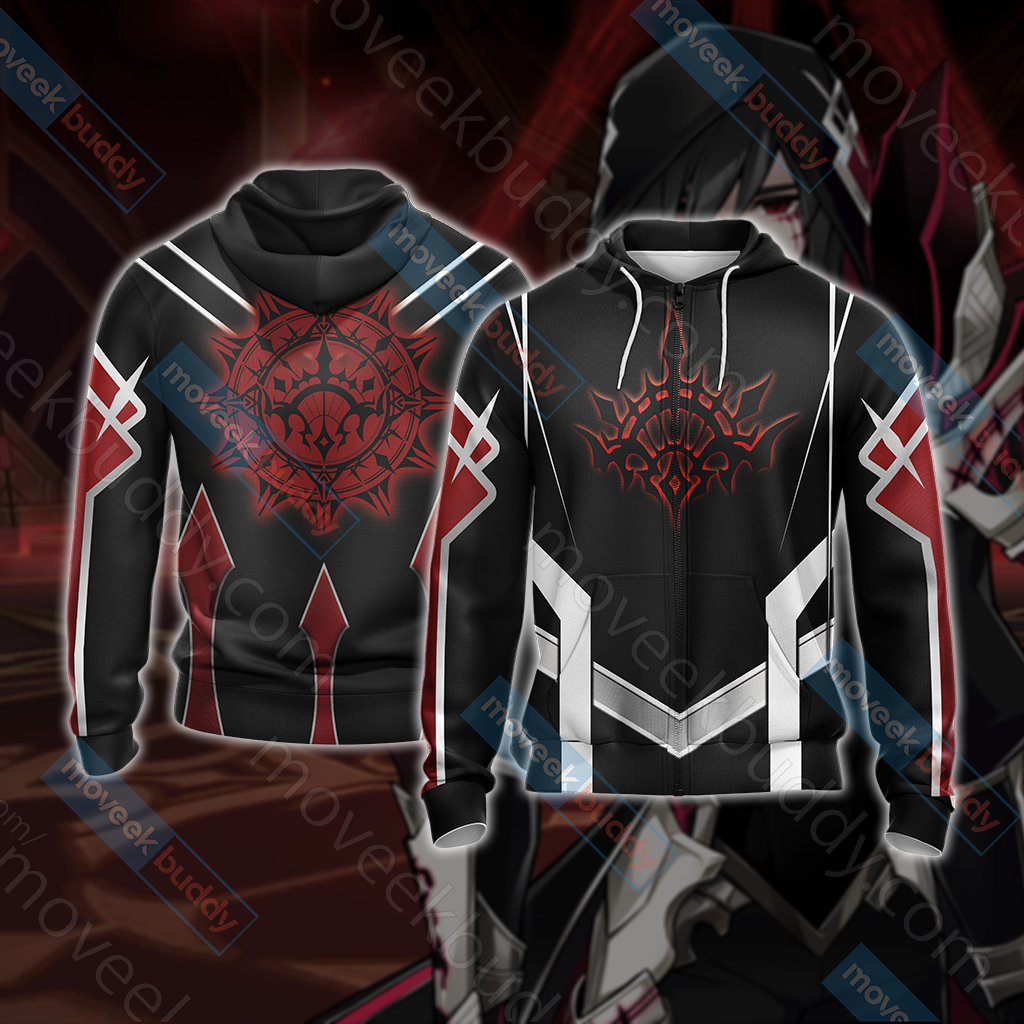 Elsword - Solace Magic Circle Unisex 3D T-shirt Zip Hoodie