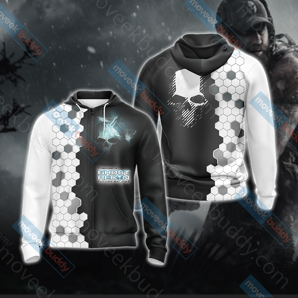 Tom Clancy's Ghost Recon Wildlands Unisex 3D T-shirt Zip Hoodie