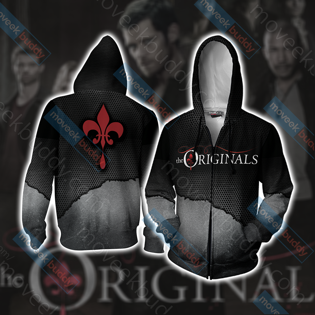 The Originals Unisex 3D T-shirt Zip Hoodie