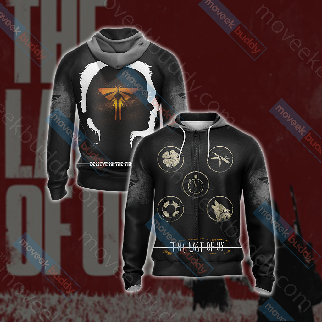 The Last of Us New Style Unisex 3D T-shirt Zip Hoodie