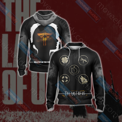 The Last of Us New Style Unisex 3D T-shirt Zip Hoodie