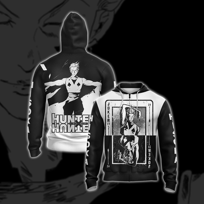 Hunter x Hunter Hisoka New Style Unisex 3D T-shirt Zip Hoodie