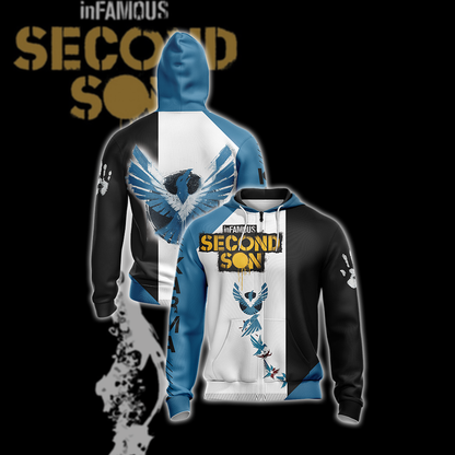 Infamous: Second Son - Karma Symbol Unisex 3D T-shirt