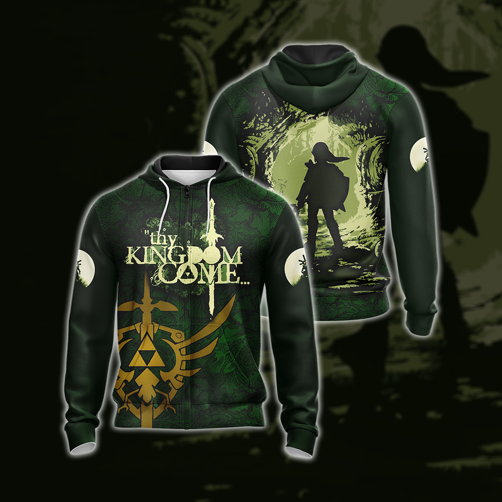 The Legend of Zelda New Collection Unisex 3D T-shirt Zip Hoodie