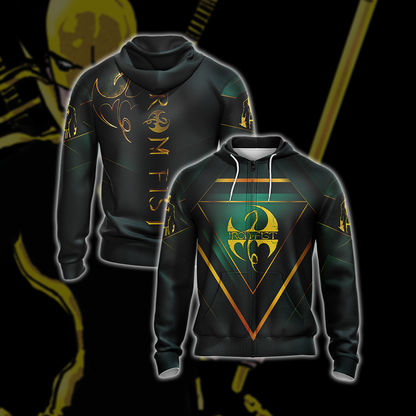 Iron Fist (comics) New Unisex 3D T-shirt Zip Hoodie