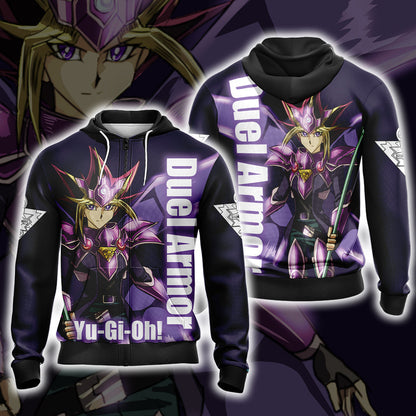 Yu-Gi-Oh! Capsule Monsters - Duel Armor Unisex 3D T-shirt Zip Hoodie