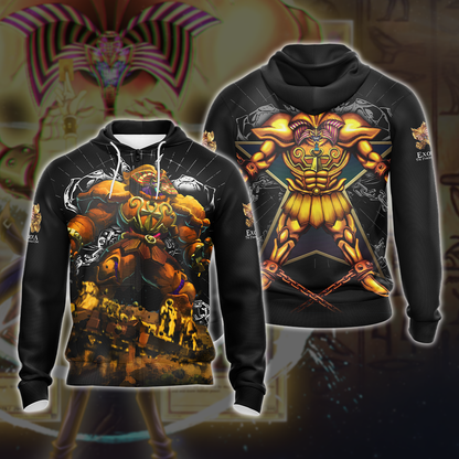 Yu Gi Oh! Exodia The Forbidden Unisex 3D T-shirt Zip Hoodie Zip Hoodie