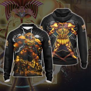 Yu Gi Oh! Exodia The Forbidden Unisex 3D T-shirt Zip Hoodie Zip Hoodie S 