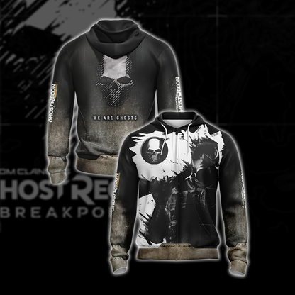 Tom Clancy's Ghost Recon New Unisex 3D T-shirt Zip Hoodie