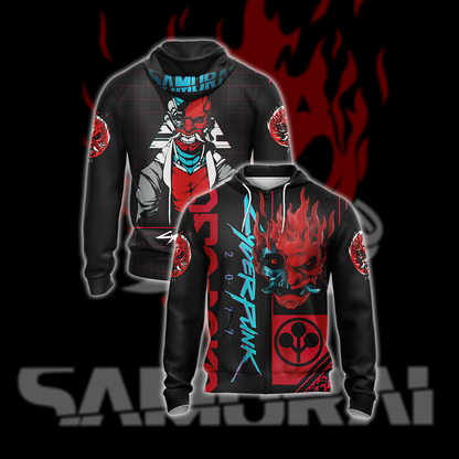 Cyberpunk 2077 New Version Unisex 3D T-shirt Zip Hoodie