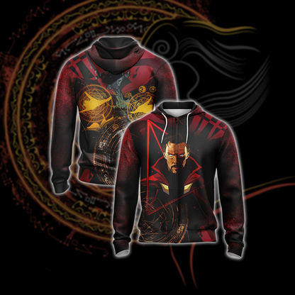 Doctor Strange New Look Unisex 3D T-shirt Zip Hoodie